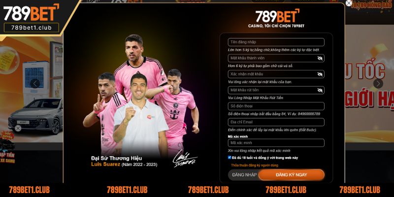 Thực hiện đăng ký 789bet chỉ với vài bước đơn giản